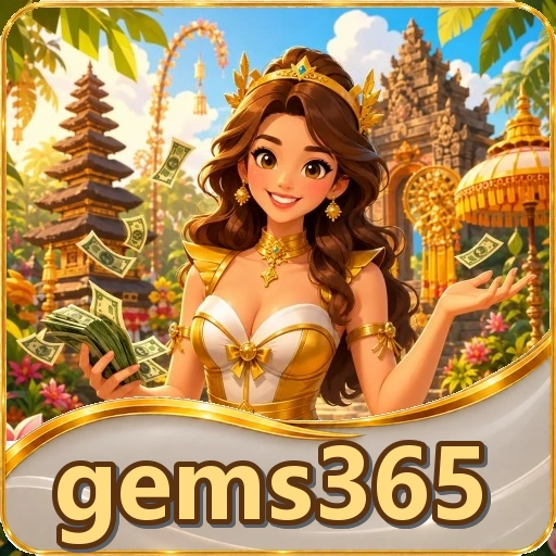 Tampilan menu katalog game gems365 di Android